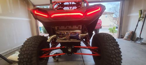 Customer photo review of 2016-2022 Polaris RZR XPT Turbo Sport Muffler, Slip-On Catless Sport Muffler