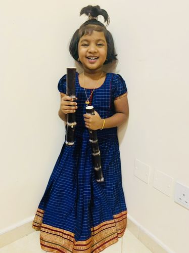 Customer photo review of Kadambari Blue Mini