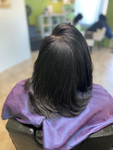 Customer photo review of Masters Infrared Black Titanium Flat Iron 1.5"