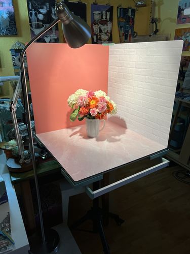 Customer photo review of Replica Studio™ - Your mobile photoshoot stand on wheels (with Free Shipping)