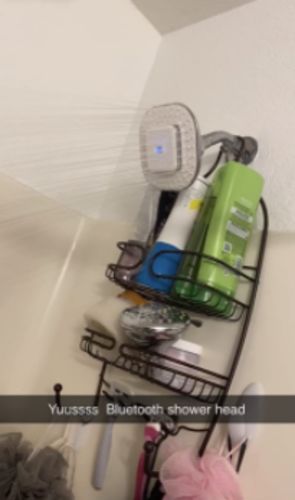 Customer photo review of The Shower Buddy™