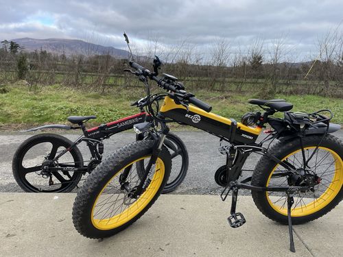 Customer photo review of BEZIOR X1500 1500W Fat Tire Folding Electric Bike 40Km/h 100km Mileage