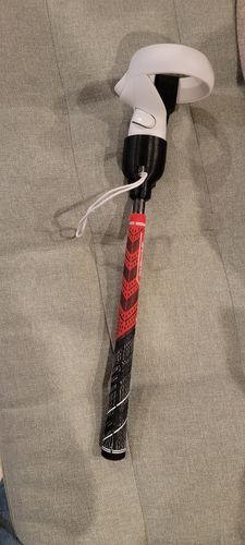 Customer photo review of DriVR - VR Golf Club Handle Accessory - Rift S, Oculus Quest 2, Reverb G2