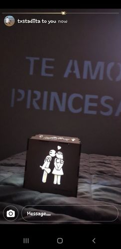 Customer photo review of Proyector Romántico