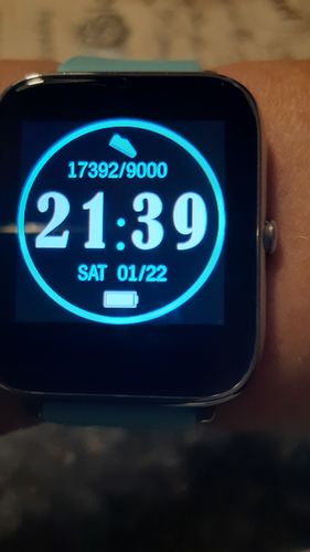 Customer photo review of 360° FITSmartWatch PRO