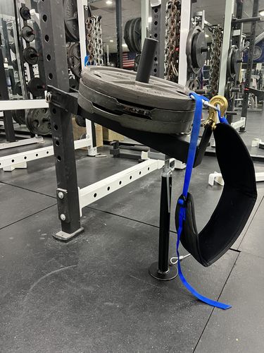 Customer photo review of Belt squat attachment