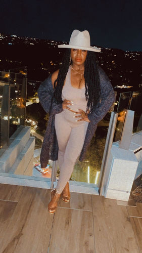 Customer photo review of PROTECTING MY PEACE Bra Legging Set