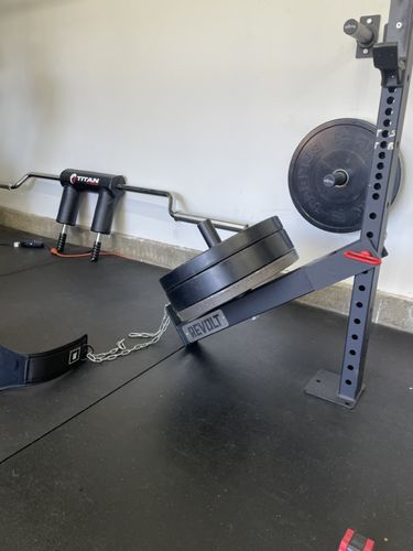 Customer photo review of Belt squat attachment