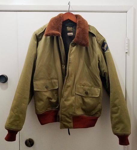 Customer photo review of USAAF Type B-10 Flight Jacket - Khaki