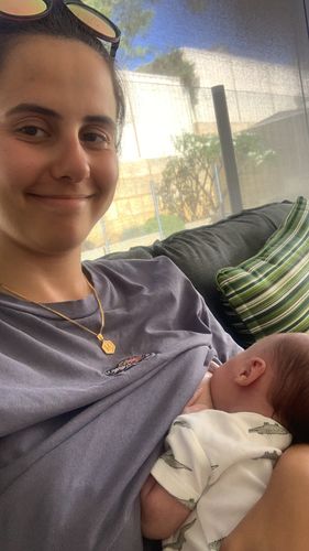 Customer photo review of Personalised Necklace