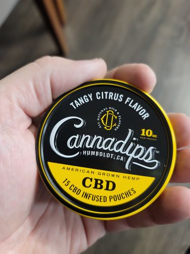 Customer photo review of Tangy Citrus CBD