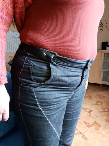 Customer photo review of Elastischer Taillengürtel ohne Schnalle