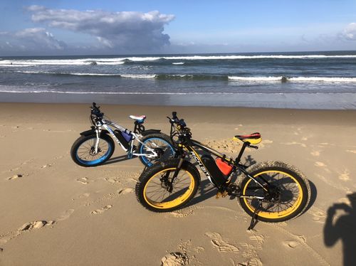 Customer photo review of RICH BIT TOP-012 Powerful 1000W 48V 17Ah Electric Fat Bike