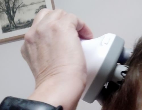 Customer photo review of Elektromos Fejmasszírozó Készülék