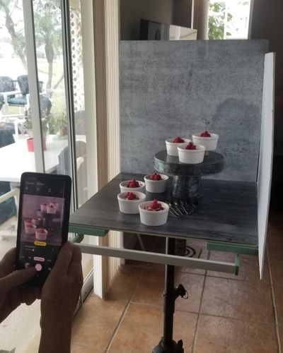 Customer photo review of Replica Studio™ - Your mobile photoshoot stand on wheels (with Free Shipping)