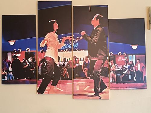 Customer photo review of Pulp Fiction Jack Rabbit Slims Twist Canvas Sets