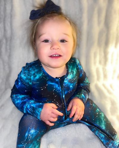 Customer photo review of Milky Way Convertible Footie