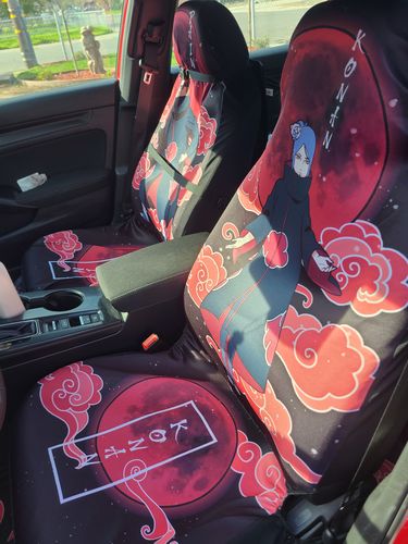 Customer photo review of Akatsuki Car Floor Mats Pain and Konan