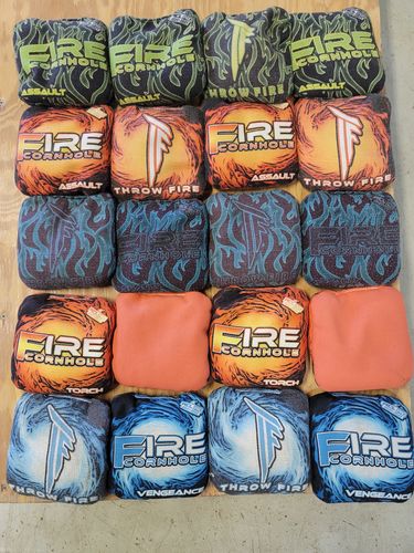 Customer photo review of Fire Torch - Set of 4