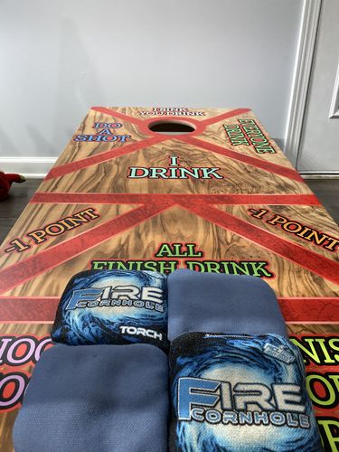 Customer photo review of Fire Torch - Set of 4