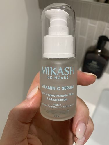 Customer photo review of Vitamin C serum