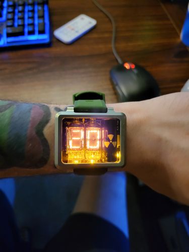 Customer photo review of Nixie Tube Watch V3.0 Numitron