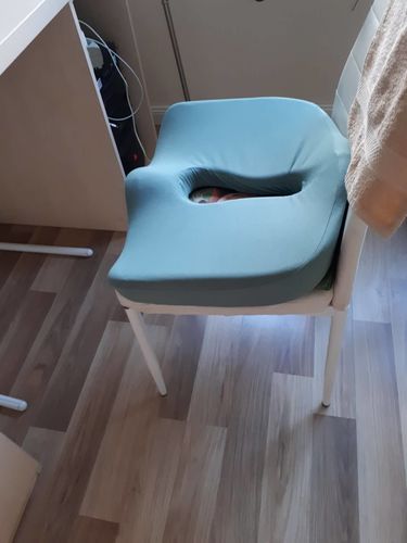 Customer photo review of Nyomáscsökkentő Memóriahabos Ülőpárna