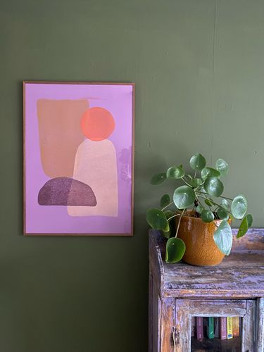 Customer photo review of 50x70 monoprint open studio