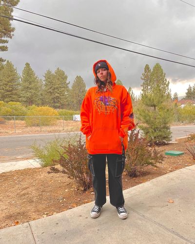 Customer photo review of TRAPPED! Hoodie (Halloween 2021)
