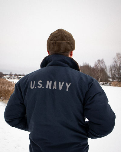 Customer photo review of 1943 USN 1st Type N-1 Deck Jacket - Navy/ Stencil