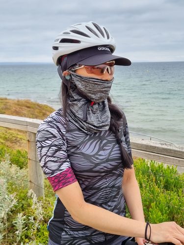 Customer photo review of Rudy Project Tralyx Slim White Gloss Photochromic Red Lenses