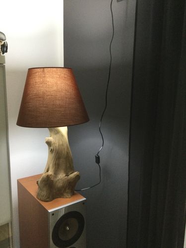 Customer photo review of Design Treibholz Wurzellampe ZOILA Höhe 65 cm