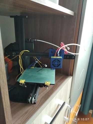 Customer photo review of X1 Mini DIY 3D Printer Desktop Portable for beginner build size 150*150*150mm