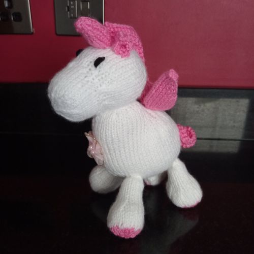 Customer photo review of Knitting by Post Patterns