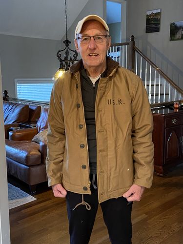 Customer photo review of 1940s US Navy N-1 Deck Jacket - Cost-effective Version
