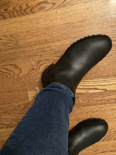 Customer photo review of Steel Toe Meti Boot | Raven
