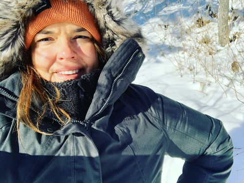 Customer photo review of Women's OUTER BOROUGHS PARKA