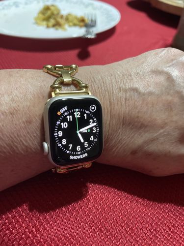 Customer photo review of Classic Link Band for the Apple Watch