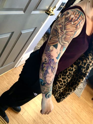 Customer photo review of Signature Tattoo Numbing Cream