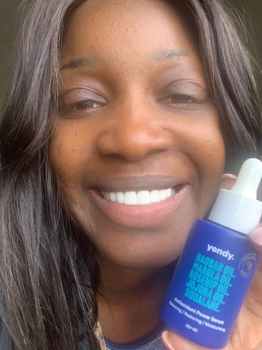 Customer photo review of Antioxidant Power Serum