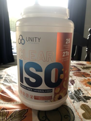 Customer photo review of Unity Supplement - Clear ISO 900g