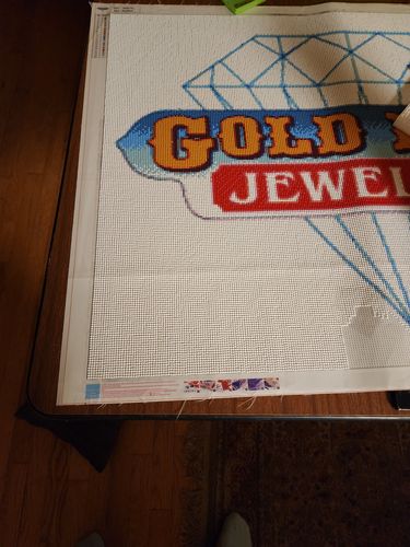 Customer photo review of Your Advanced Custom Diamond Painting Kit - Premium Quality