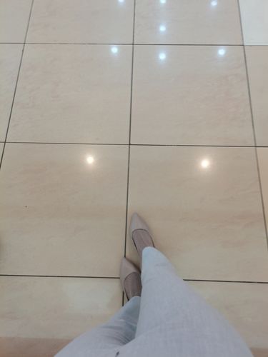 Customer photo review of BASIC Bella Slingback Heels