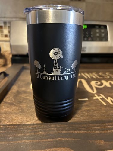 Customer photo review of (6) 20 oz. Custom Engraved Tumblers