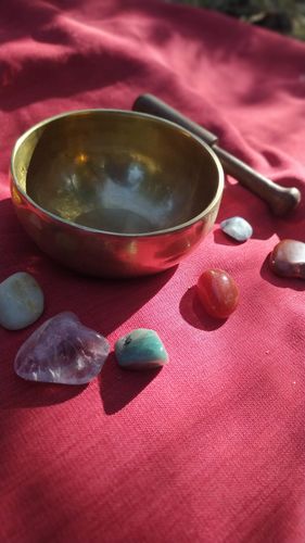 Customer photo review of Omm Box "Sahasrara" + Tibetano Clásico