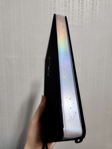 Customer photo review of Tsuki ‘Moon Beam’ Limited Edition Bullet Journal ☾