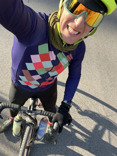 Customer photo review of Diamond Cross Long Sleeve Jersey - Men's