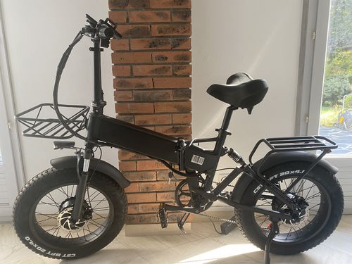 Customer photo review of CMACEWHEEL RX20 Max 750Wx2 20" Fat Bike Dual Motor Foldable E-Mountain Bike 17Ah 45km/h 110km