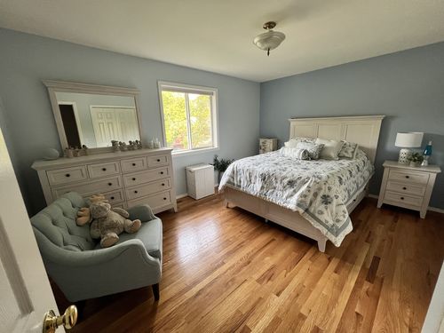 Customer photo review of Blue Garden Boudoir Decorative Throw Pillow 20" x 14"