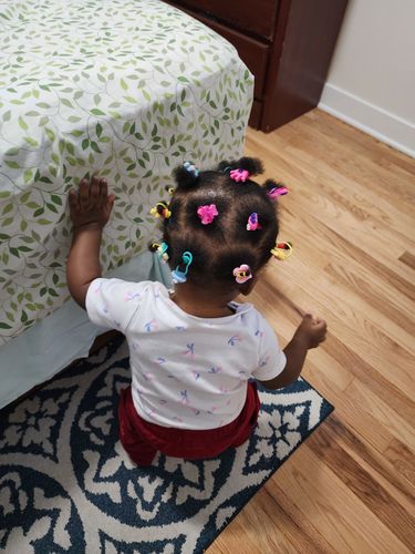 Customer photo review of Kid's Shampoo & Conditioner Set